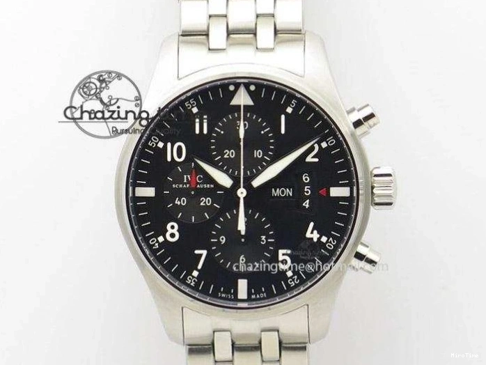 MIROTIME 0205 Versatile Aquatimer Chrono IW376803 V6F 1:1 Best Edition White Dial On SS Bracelet A 7359